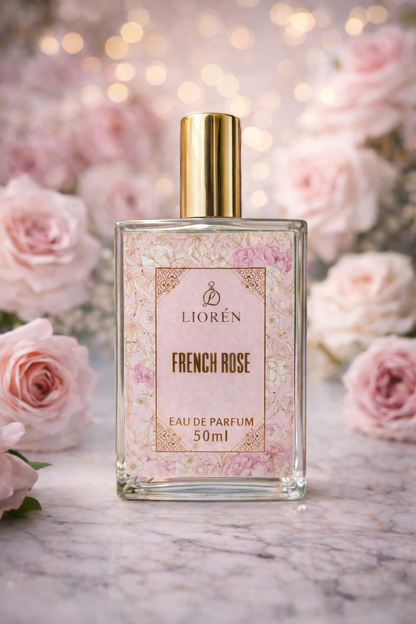 French Rose Eau de Parfum – Elegant Floral Luxury Fragrance for Women