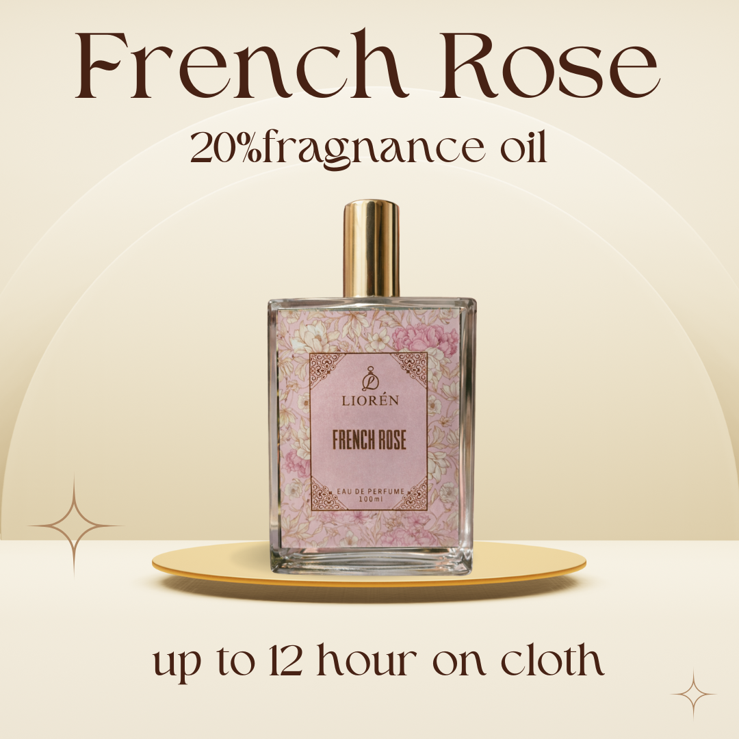 French Rose Eau de Parfum – Elegant Floral Luxury Fragrance for Women