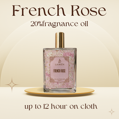 French Rose Eau de Parfum – Elegant Floral Luxury Fragrance for Women
