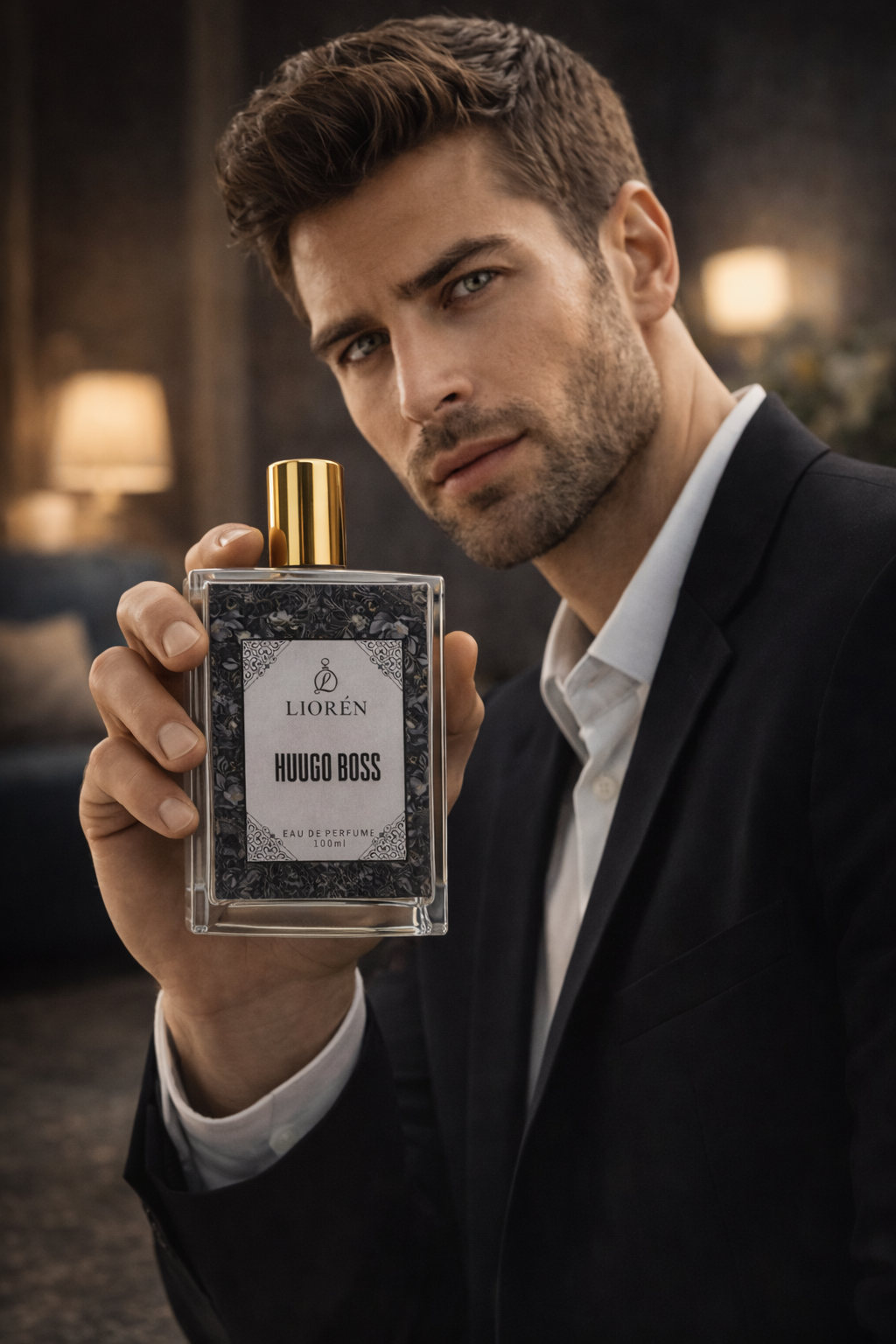 Hugo Boss Men Eau de Parfum – Sophisticated Fresh Woody Luxury Fragrance