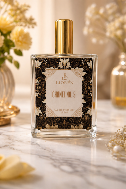 Classic No.5 Inspired – Floral Powdery Perfume for Women