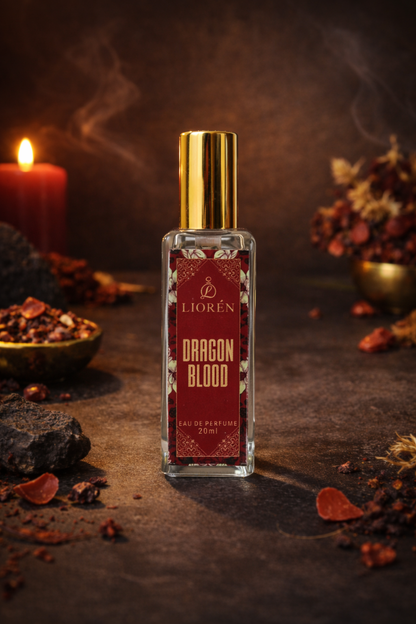 Premium Dragon Blood unisex fragrance with resinous spicy notes