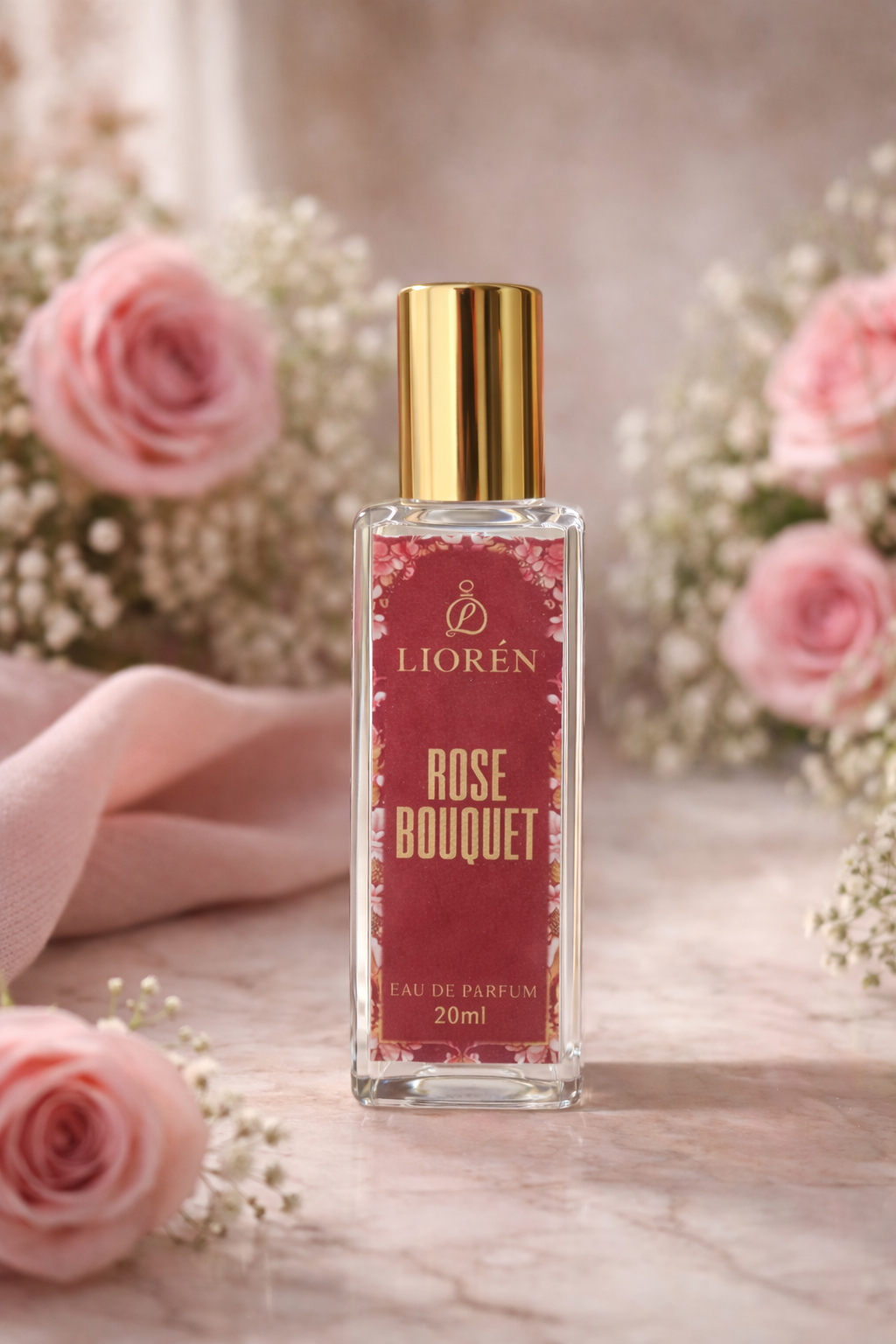 Premium Rose Bouquet floral powdery musky fragrance for women