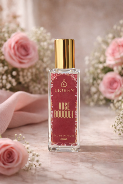 Premium Rose Bouquet floral powdery musky fragrance for women