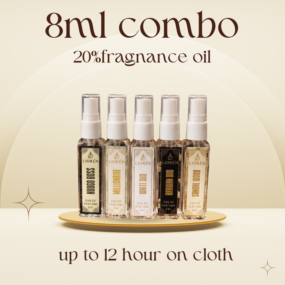 8ml Men Tester Perfume Combo (Pack of 5)