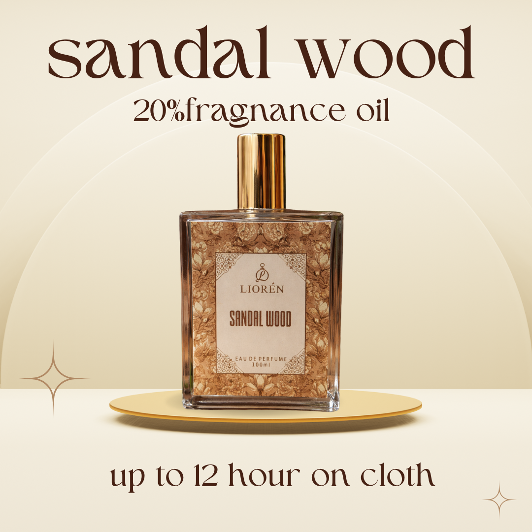 Sandalwood Eau de Parfum – Timeless Woody Luxury Fragrance for Men