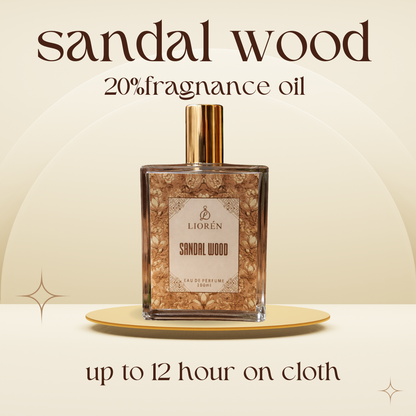 Sandalwood Eau de Parfum – Timeless Woody Luxury Fragrance for Men