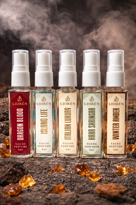 8ml Unisex Tester Perfume Combo (Pack of 5)