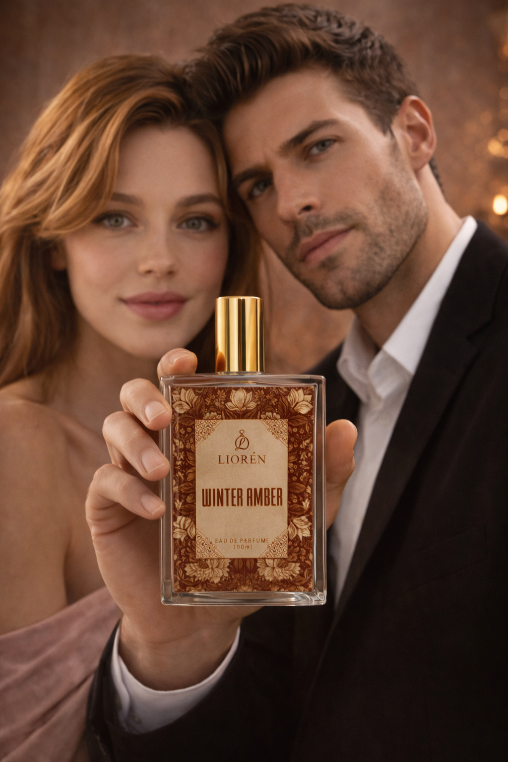 Winter Amber – Long Lasting Unisex Amber Woody Perfume